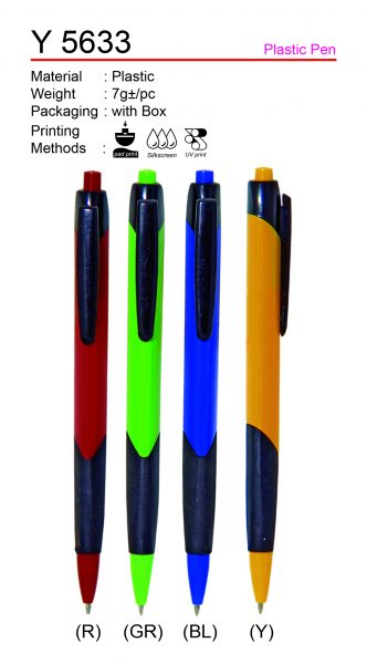 Y 5633 Plastic Pen