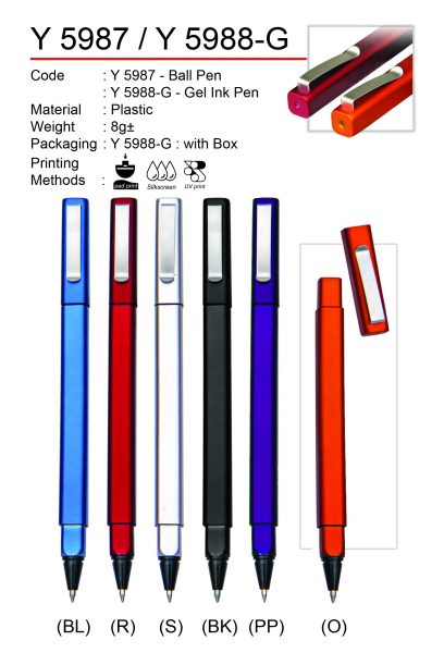 Y 5987 & 88-G Pen