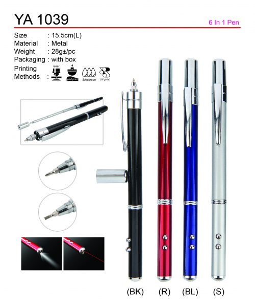 YA 1039 6in1 Pen