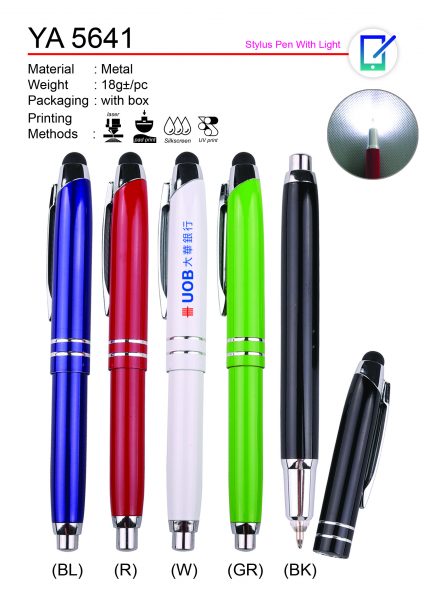 YA 5641 Stylus Pen with Light