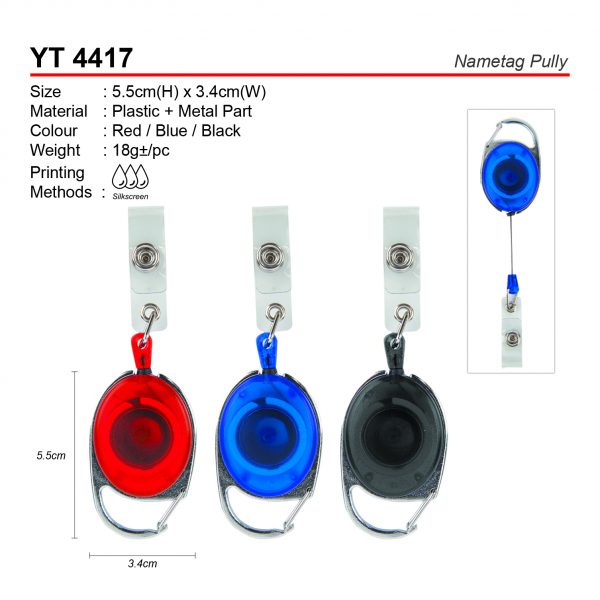 YT 4417 Nametag Pully
