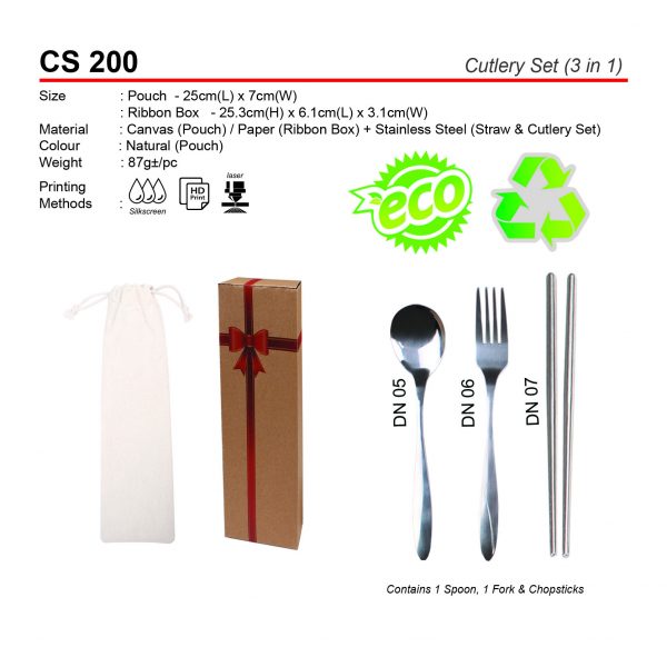 CS 200 Cutlery Set (3 in 1)