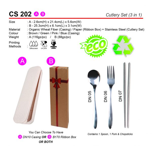 CS 202 Cutlery Set (3 in 1)