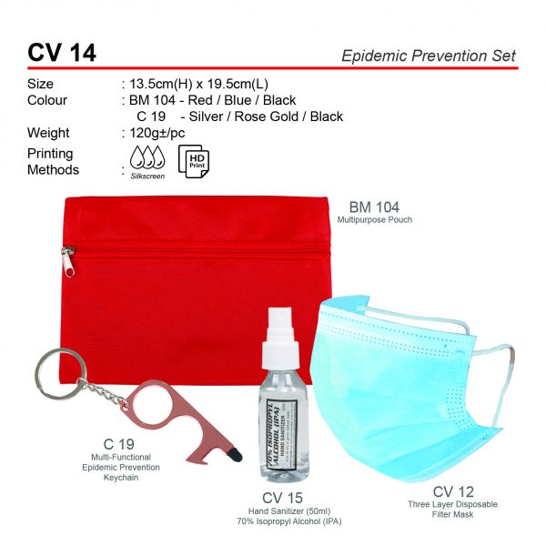 CV 14 Epidemic Prevention Set