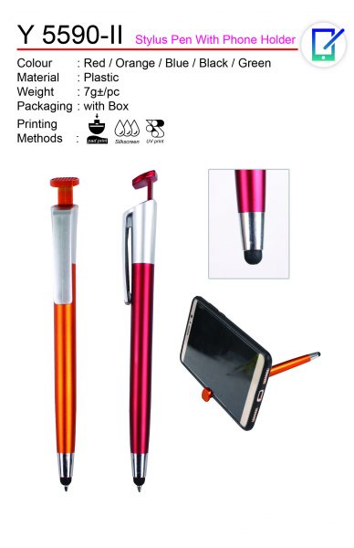 Y 5590-II Stylus Pen With Phone Holder
