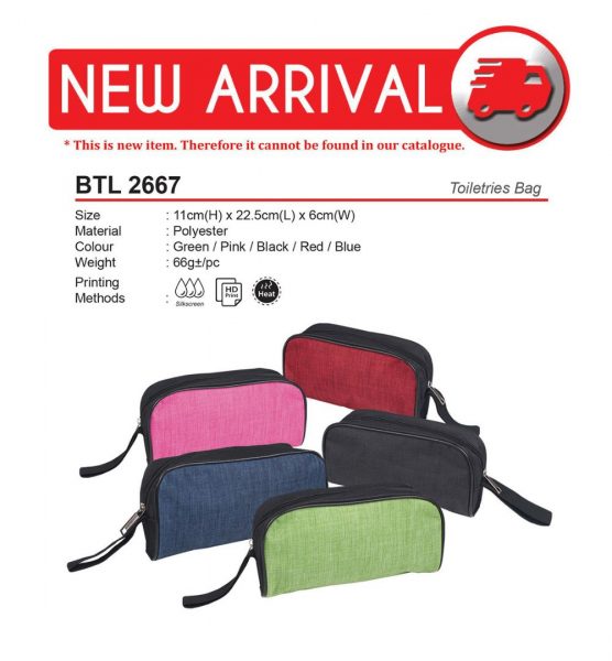 BTL 2667 Toiletries Bag