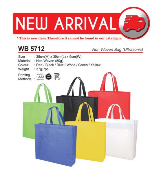 WB 5712 Non Woven Bag (Ultrasonic)