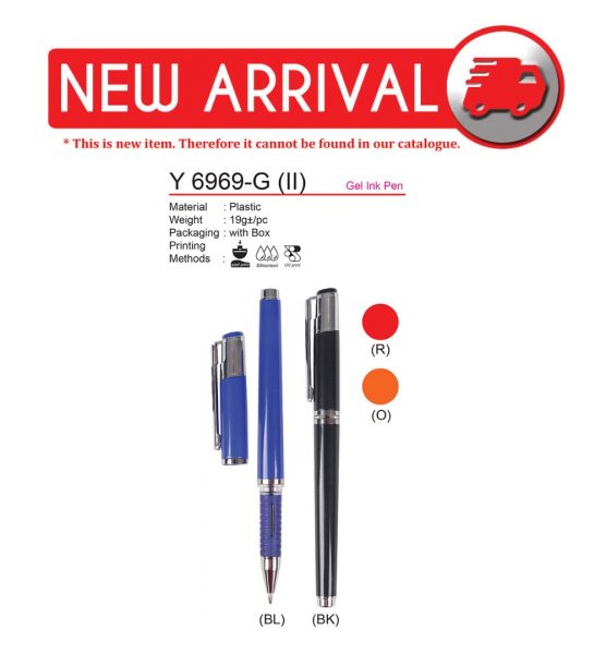 Y 6969-G (ii) Gel Ink Pen