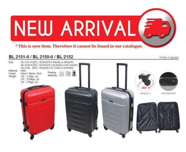BL 2151-II BL 2150-II BL 2152 Trolley Luggage