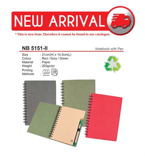 NB 5151-II Notebook with Pen