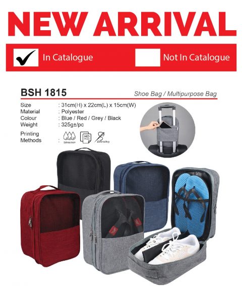 BSH 1815 Shoe Bag n Multipurpose Bag