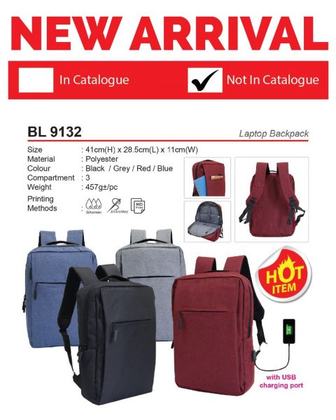 BL 9132 Laptop Backpack