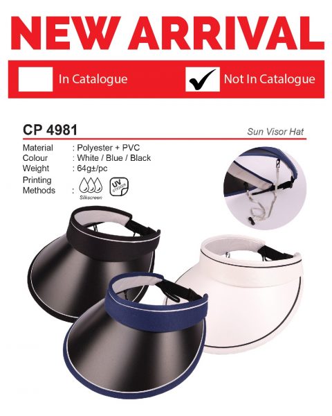 CP 4981 Sun Visor Hat