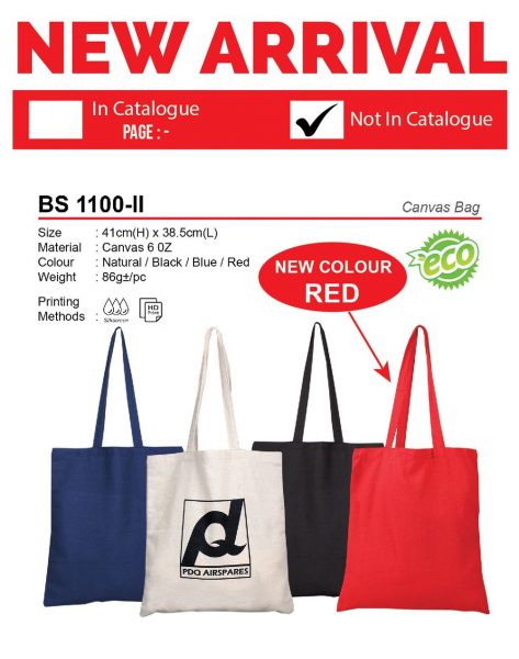 BS 1100-II Canvas Bag