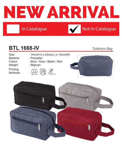 BTL 1668-IV Toiletries Bag
