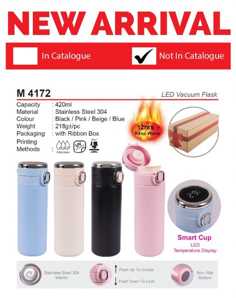 M 4172 LED Vacuum Flask