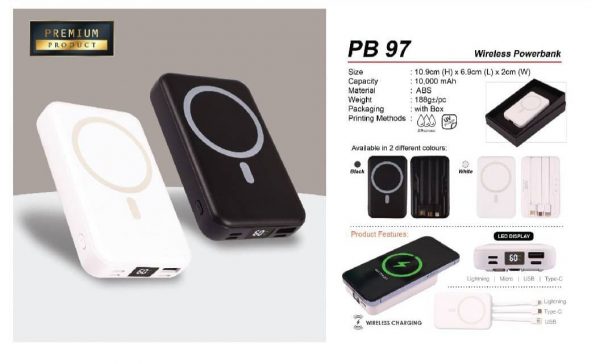 PB 97 Wireless Powerbank