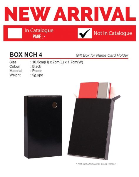BOX NCH 4 Gift Box for Name Card Holder