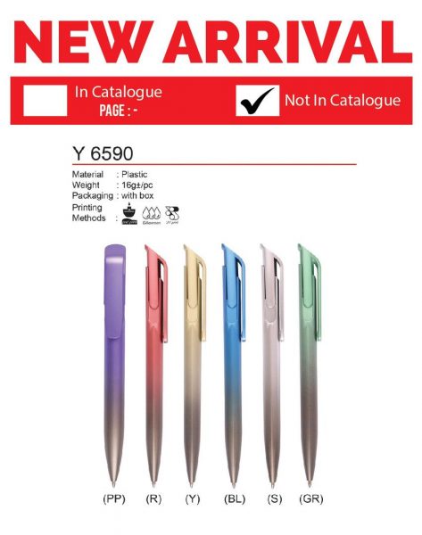 Y 6590 Plastic Pen
