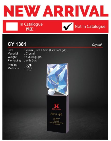 CY 1381 Crystal