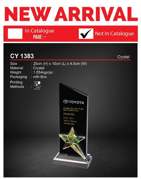 CY 1383 Crystal