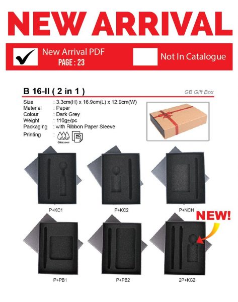 B 16-II (2 in 1) Gift Box