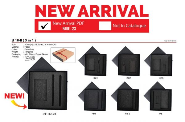 B 16-II (3 in 1) Gift Box