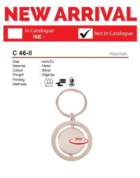 C 46-II Keychain