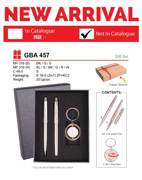 GBA 457 Gift Set