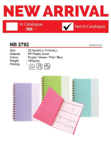 NB 2792 Notebook