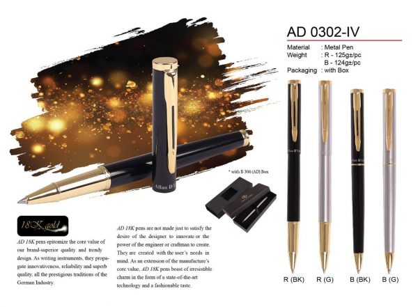AD 0302-IV Metal Pen