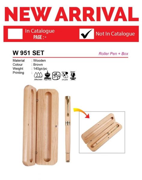 W 951 SET Roller Pen+Box