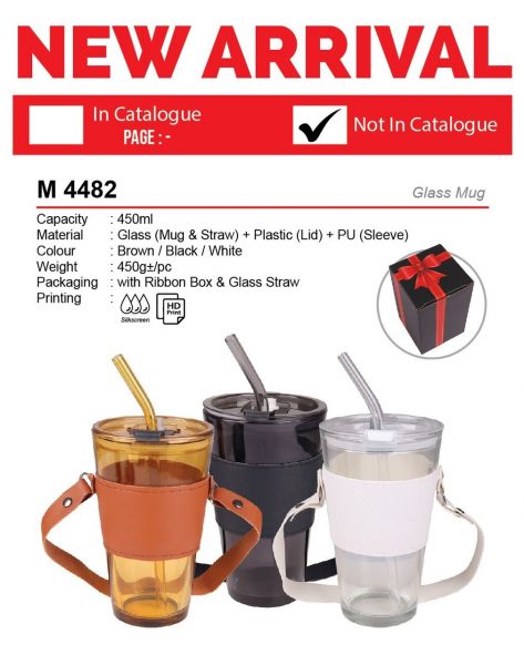 M 4482 Glass Mug
