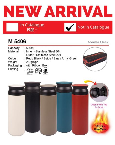 M 5406 Thermo Flask
