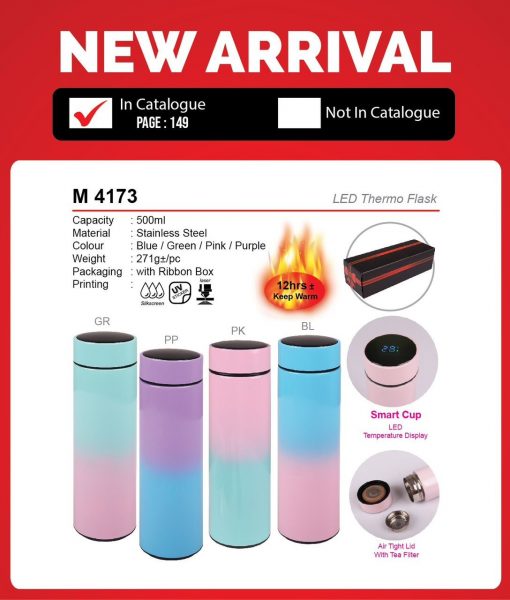 M 4173 LED Thermo Flask
