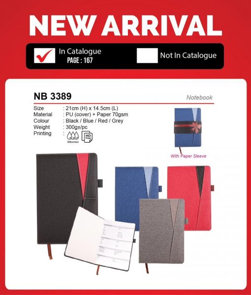 NB 3389 Notebook