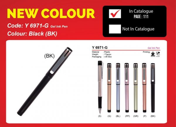 Y 6971-G Gel Ink Pen