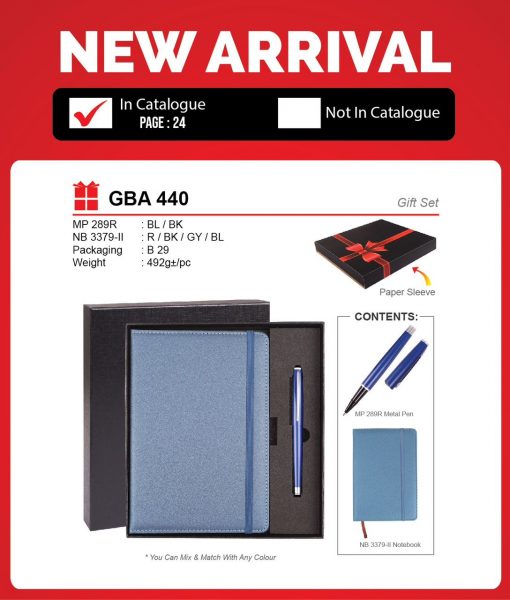 GBA 440 Gift Set