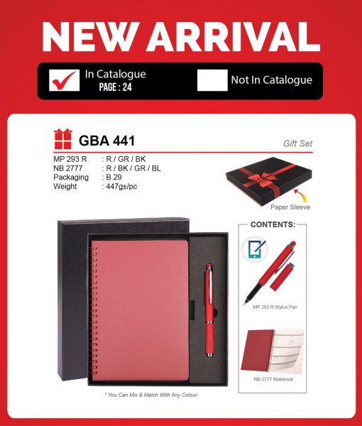GBA 441 Gift Set