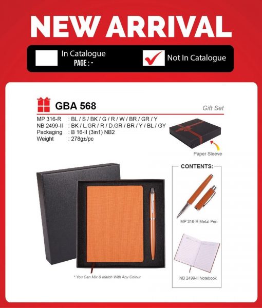 GBA 568 Gift Set