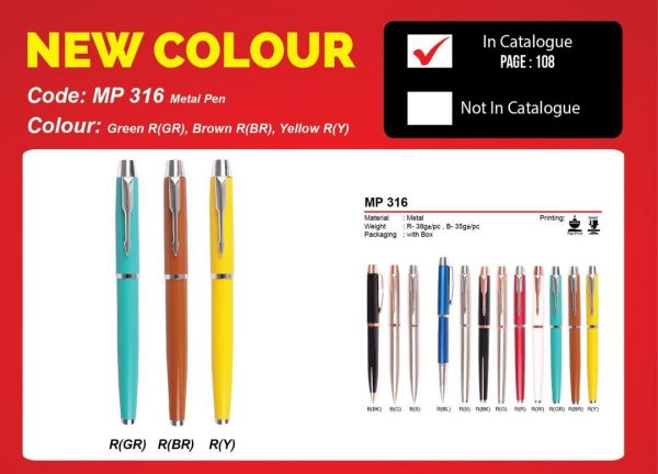 MP 316 Metal Pen