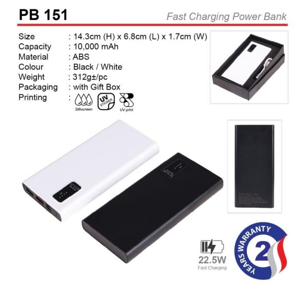 PB 151 Fast Charging Power Bank