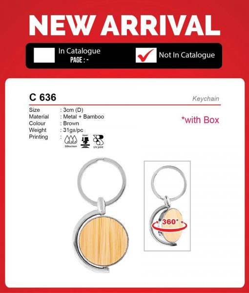 C 636 Keychain