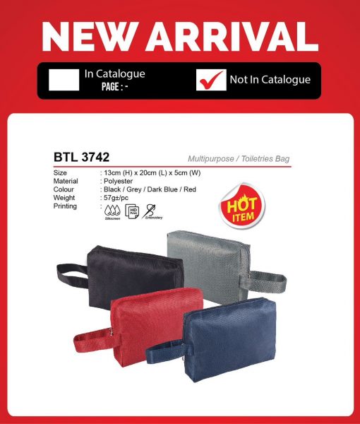 BTL 3742 Multipurpose & Toiletries Bag
