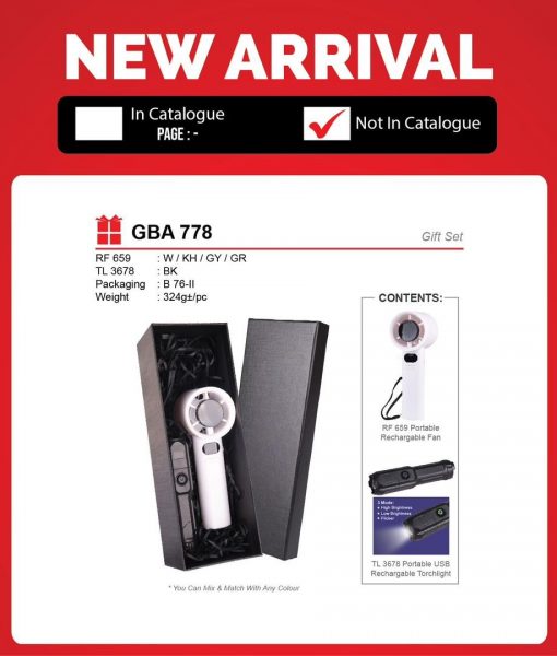 GBA 778 Gift Set