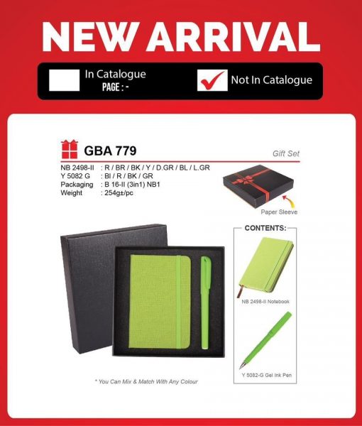 GBA 779 Gift Set