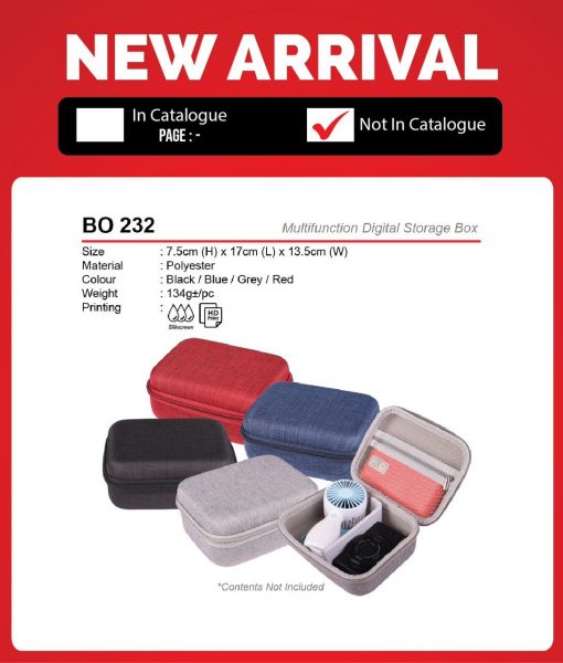 BO 232 Multifunction Digital Storage Box