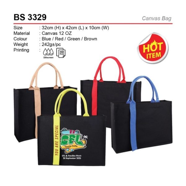 BS 3329 Canvas Bag