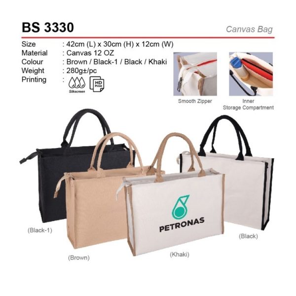 BS 3330 Canvas Bag