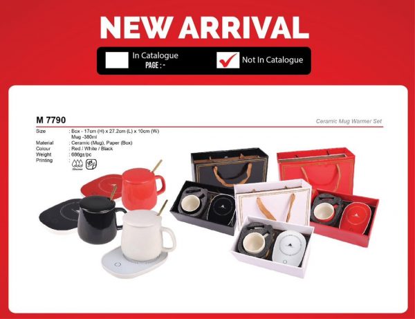 M 7790 Ceramic Mug Warmer Set